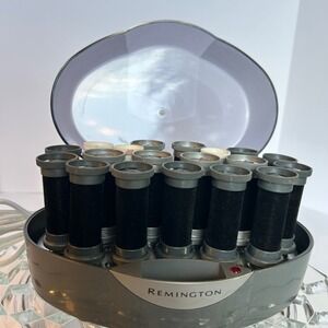 Remington KF-201 Electric Hair Setter Rollers Hot Curler 19 Rollers NO CLIPS‎